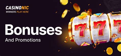 Casinonic bonuses  You can get an excellent welcome package of €1200 in six deposit steps